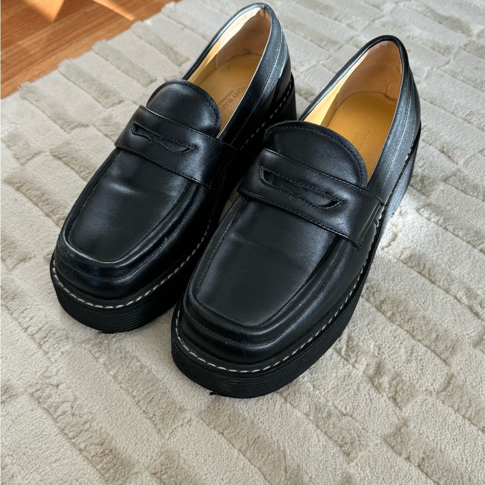 Tony Bianco Granite Black Nappa